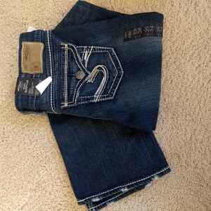 Women's Suki Surplus Silver Jeans